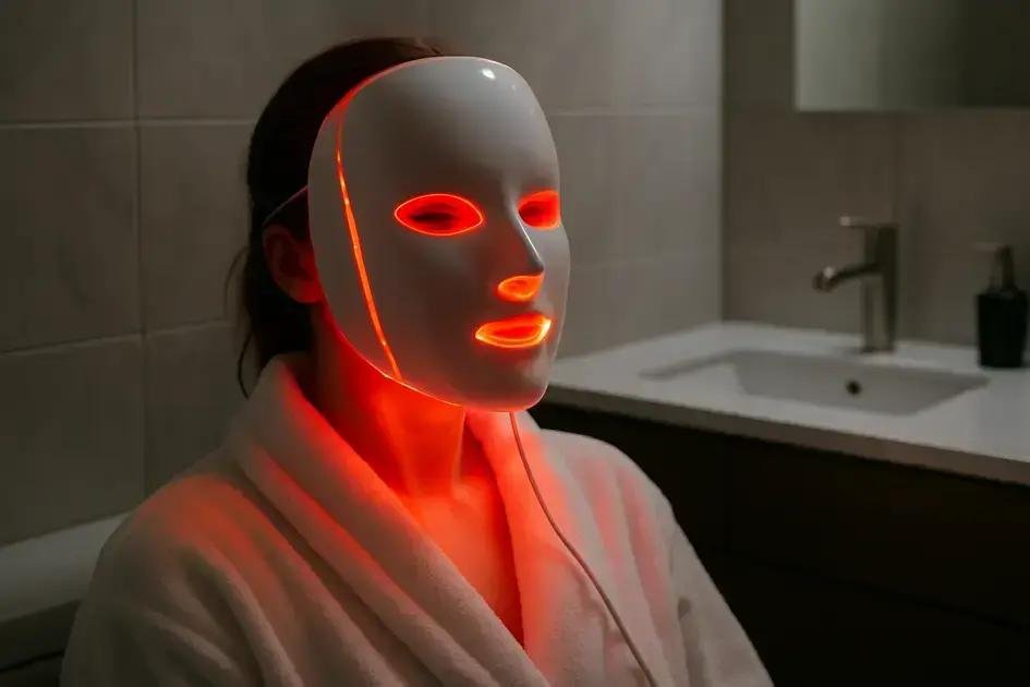 LED mask anti‑idade efeitos clínicos comprovados: veja como usar a tecnologia a seu favor