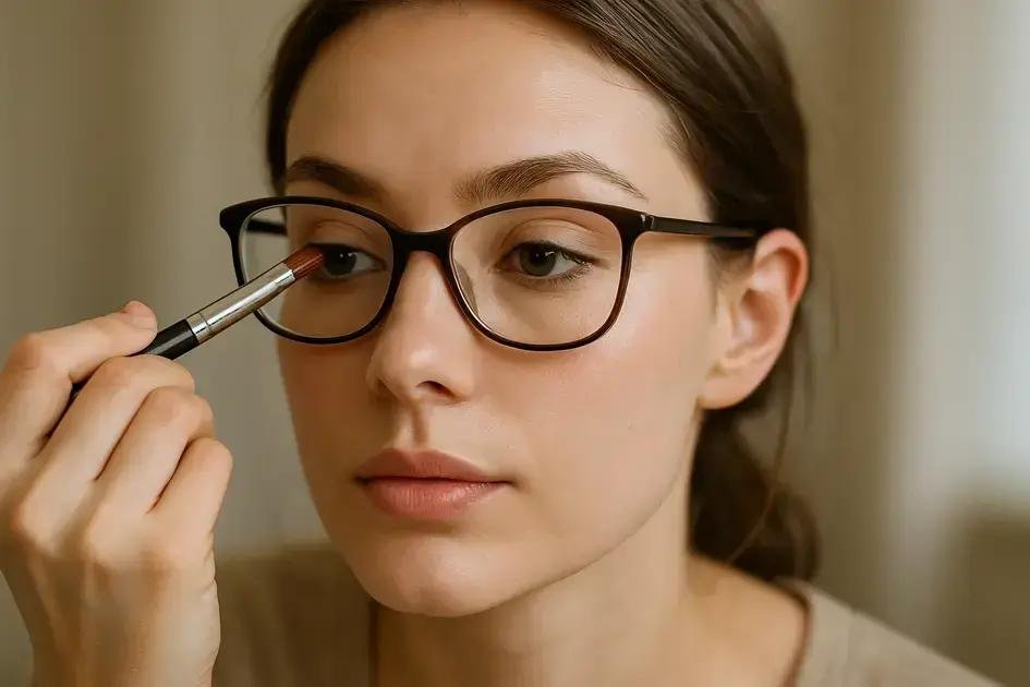 Maquiagem para quem usa óculos dicas de aplicação que valorizam seu olhar