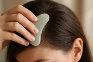 Técnica gua sha no couro cabeludo: como usar para estimular crescimento e saúde