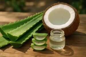 Top 5 tratamentos caseiros com babosa e óleo de coco que você precisa conhecer