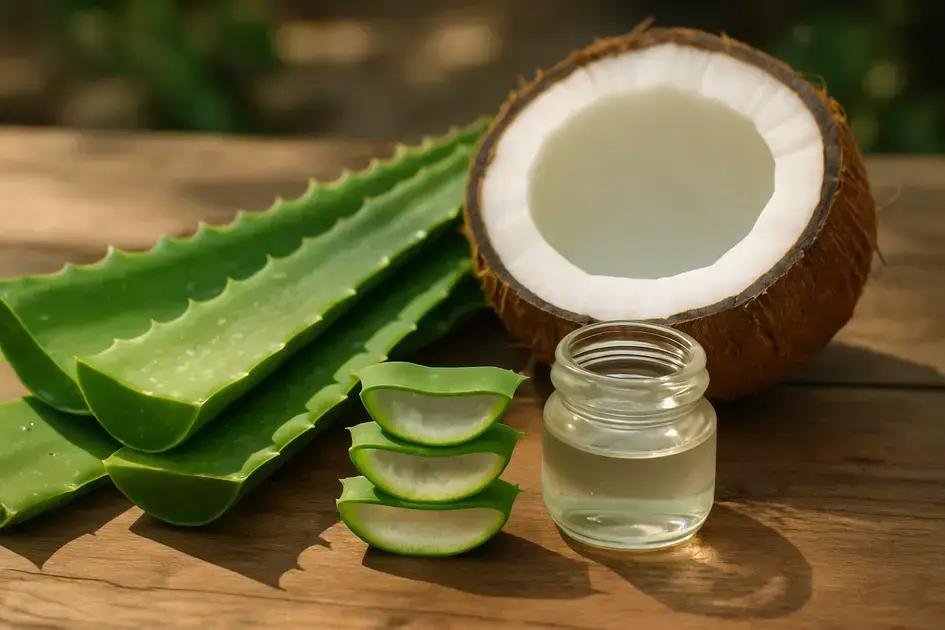 Top 5 tratamentos caseiros com babosa e óleo de coco que você precisa conhecer